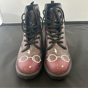 Harry Potter Combat Boots, Women’s size 5.5